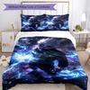 Naruto Quilt Cover Set Design for Playroom Soft Fabric Christmas Gift