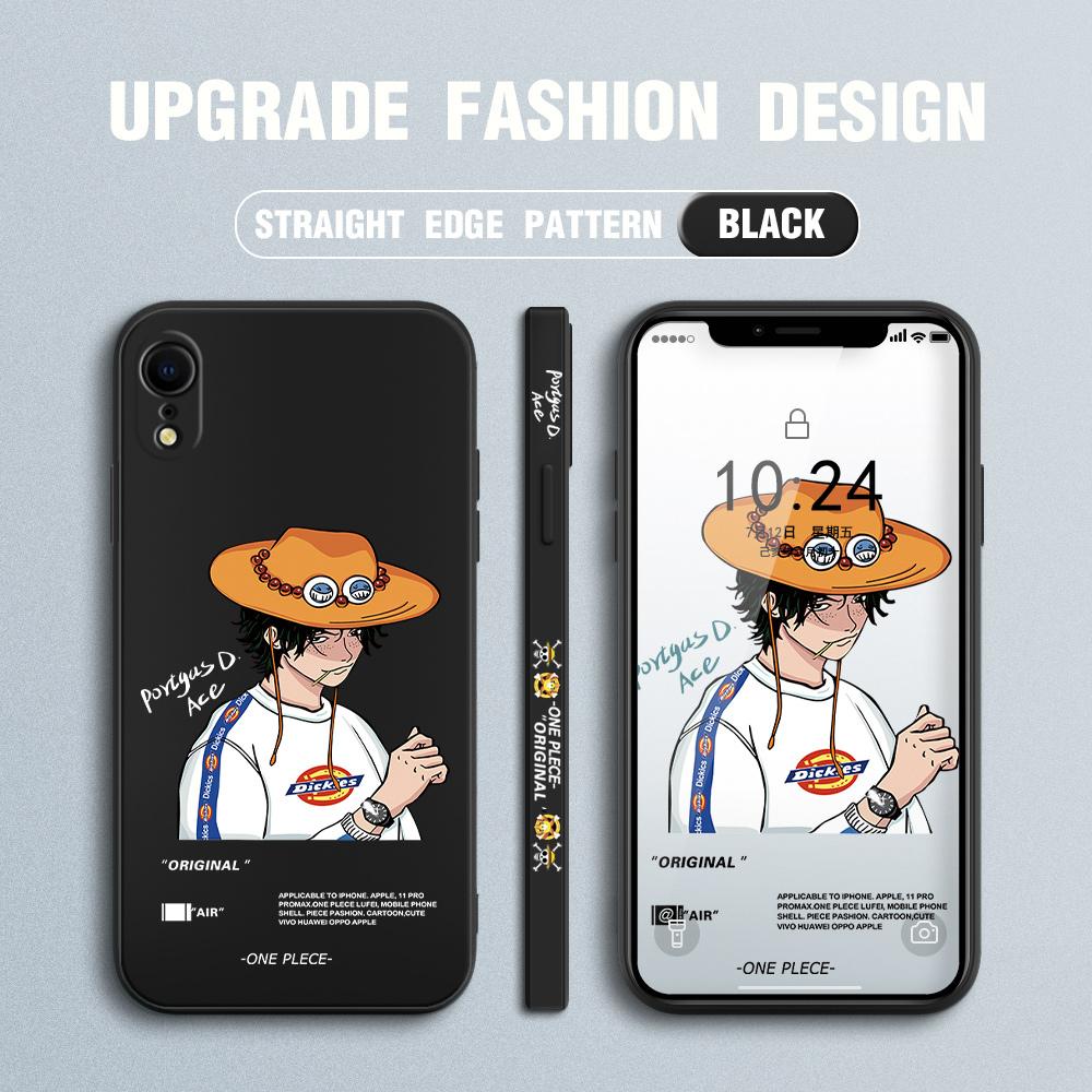 Popular Anime Phone Case for Xiaomi Redmi POCO Mi 11 Lite 5G Note10 Pro Soft Full Protection Square Liquid Silicone Cellphone Back Cover
