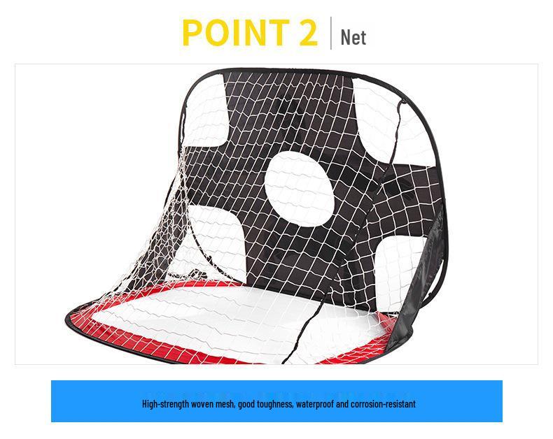 Foldable Children's Soccer Goal - Portable Outdoor Training Net for Primary Students