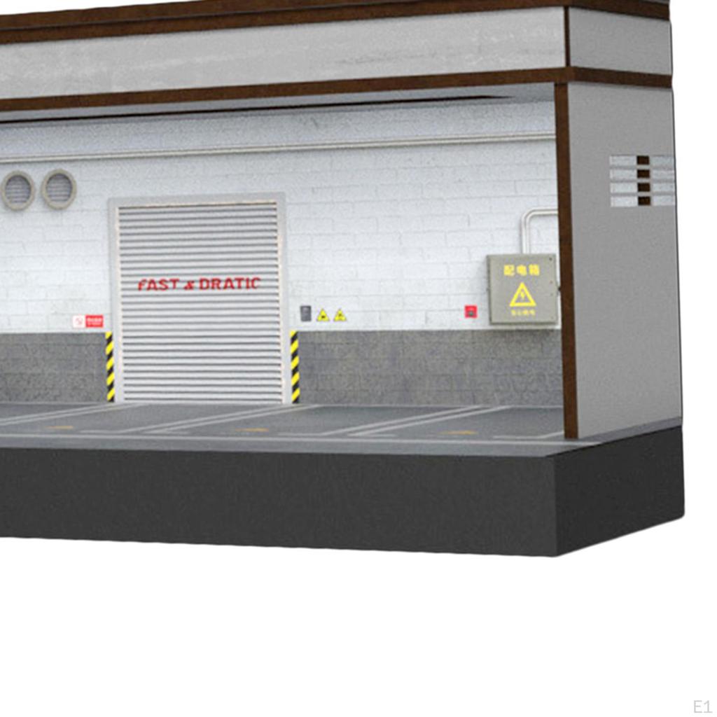 1/64 witryna na parking 1:Model Samochodu Diecast w Skali 64 Garaż