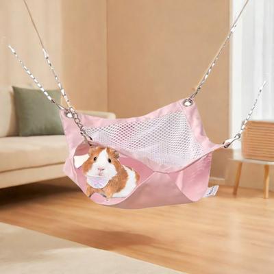 Breathable Double-layer Hamster Hammock Comfortable Guinea Pig Nest  for Summer