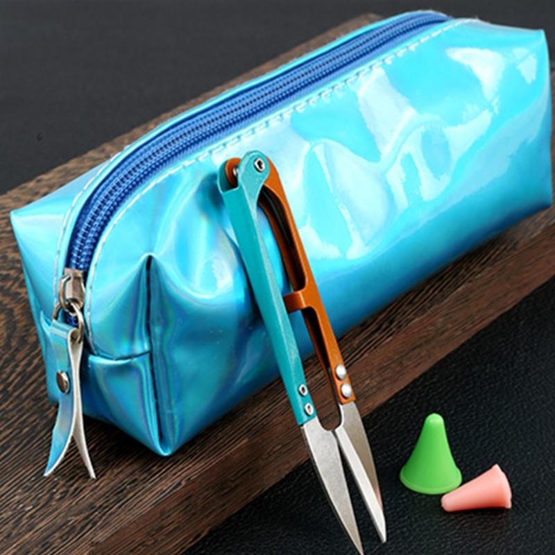 Colorful Knitting Crochet Hook Needle Clips Weaving Tools Kits with Storage Bag for Knit Scarf Sweater Sock DIY Knitting