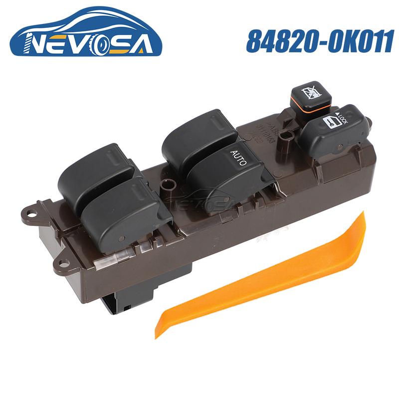 84820-0K011 RHD Car Front Right Driver Side Power Window Master Switch For Toyota Hilux Vigo 2005 2006 2007 2008 2014 848200K011