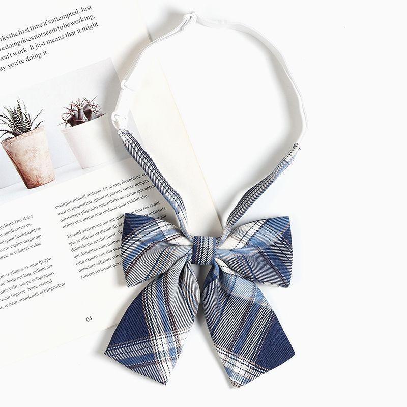 Kids Tie With Striped Badge Pattern For School Uniforms And Casual Wear