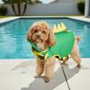 Adjustable Dog Life Jacket Cartoon Dog Swimming Suit Pet Life Vest Dog Surfing Clothes  Pool Party