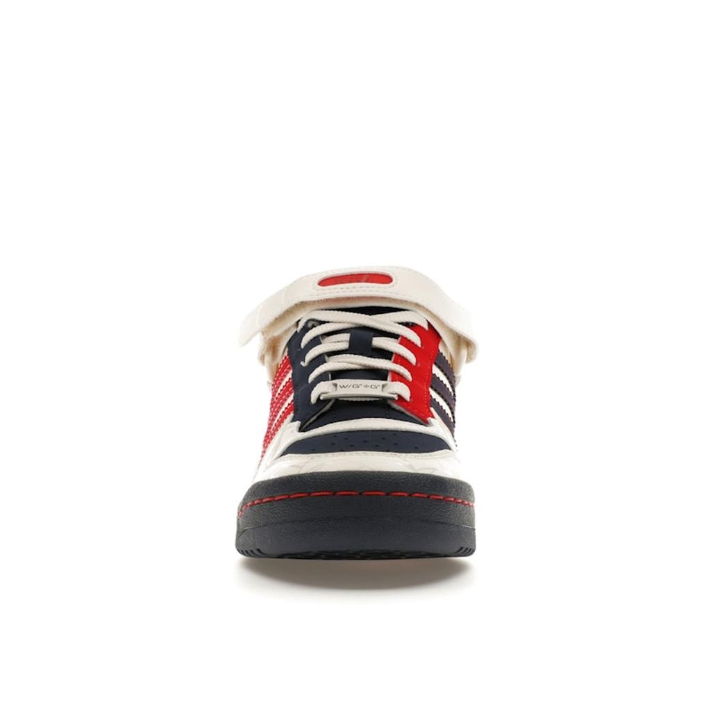 Marvel X Adidas Forum Low Spiderman Unisex Sneakers White Clear-White Solar-Red IG3813