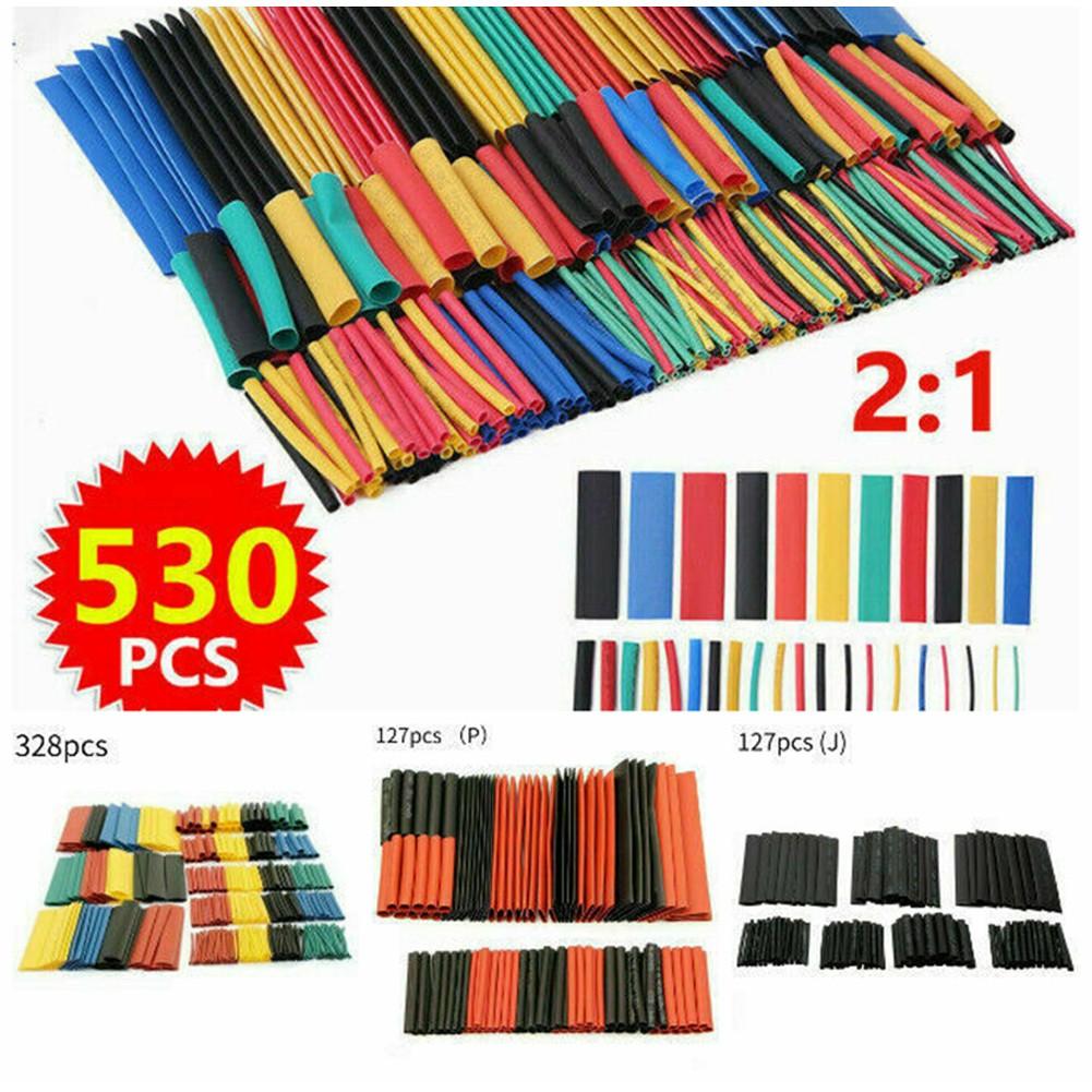 

Heat Shrinkable Sleeves Cables Wires Colorful ISO9001 127pcs ( J )