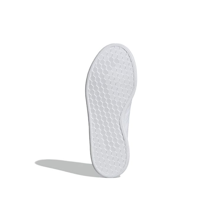 Adidas Grand Court Base White Vision Metallic Women Sneakers Cloud-White Grey-Two GZ8164