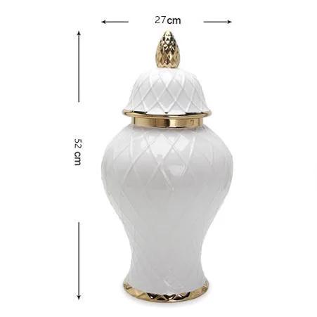 Large Ceramic General Jar Home Decoration Vase Ornaments Porcelain Vase Tabletop Decorations Ceramic Vase Home Decoration