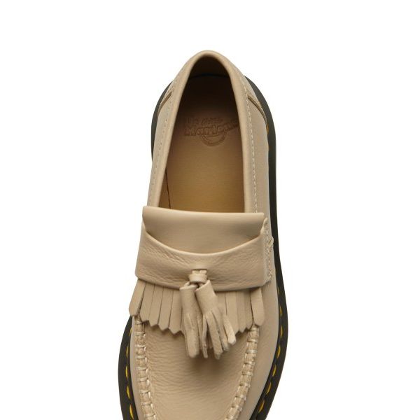 Dr. Martens Adrian Leer Comfortabele Wandel Loafers Dames Loafers Beige 22760292