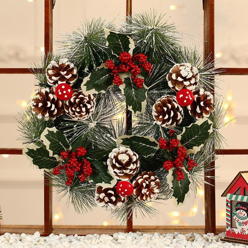 Christmas Wreath for Hotel or Mall Door Hanging Decorations