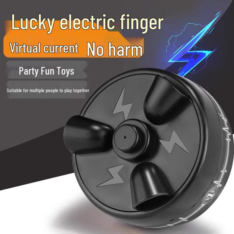Advanced Black Tech Lie Detector Game: Electric Shock Desktop Toy for Kids & Families 2025