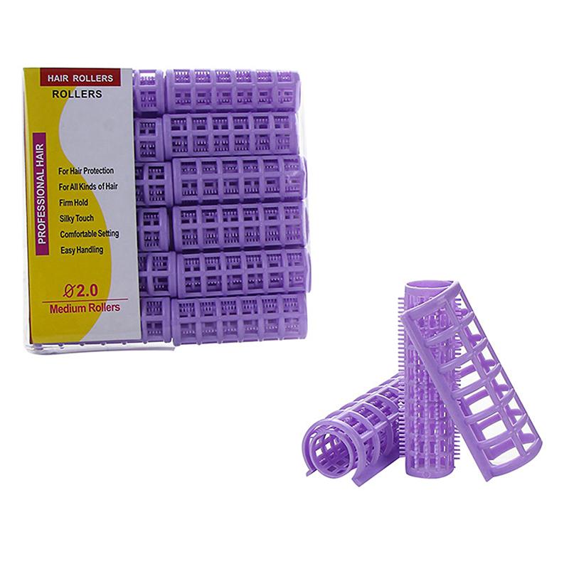 6-14Pcs/Set Heatless Hair Curler Rollers Lazy Curlers Bangs Curling Fluffy Styling Hair Accessories For Women Random Color