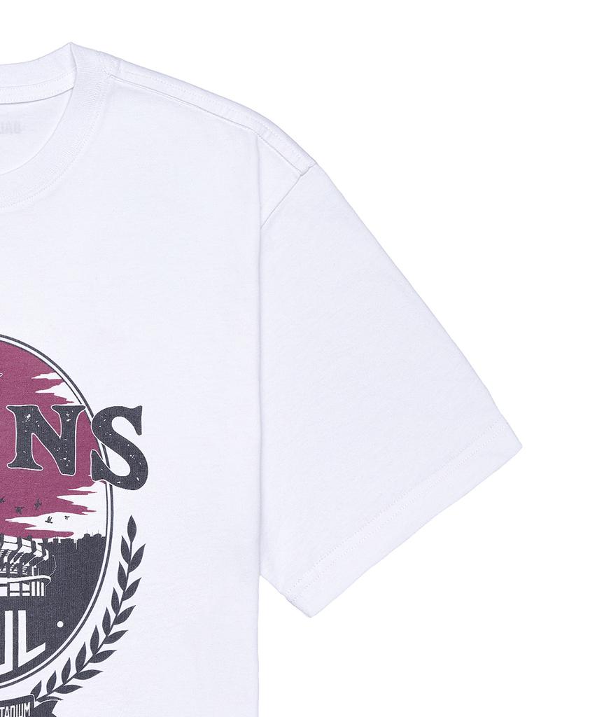Hangugyaguwiwonhoe Musinsa X Kbo Ballpark Ver.2 Short Sleeve T-Shirt White [Seoul Lg Twins]