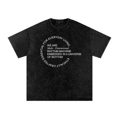 Ethically Crafted | Snow Washed Oversized Cotton T-Shirt and Kids Shirt