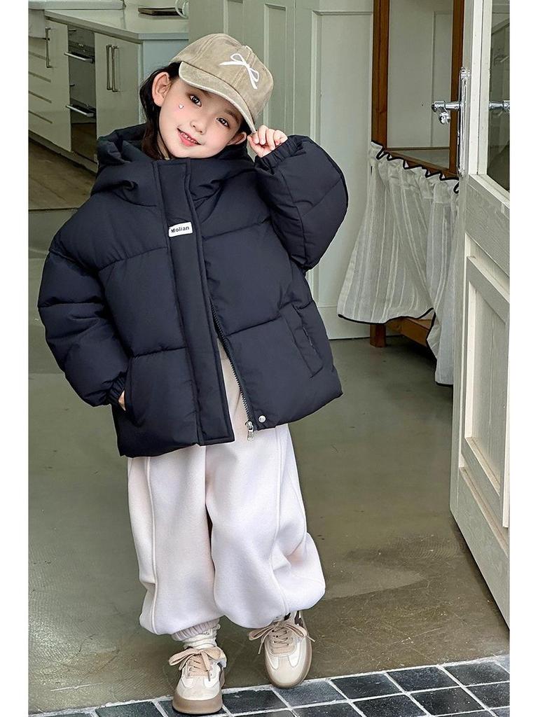 2025 Autumn/Winter Kids' Down Coat – Thick, Trendy Outerwear for Boys & Girls