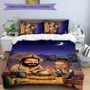 Set Lenzuola con Stampa Terence Hill e Bud Spencer 3 Pezzi Set Copripiumino include Copripiumino e Federe, Decorazione Camera da Letto Perfetta per Tutte le Stagioni & Regalo