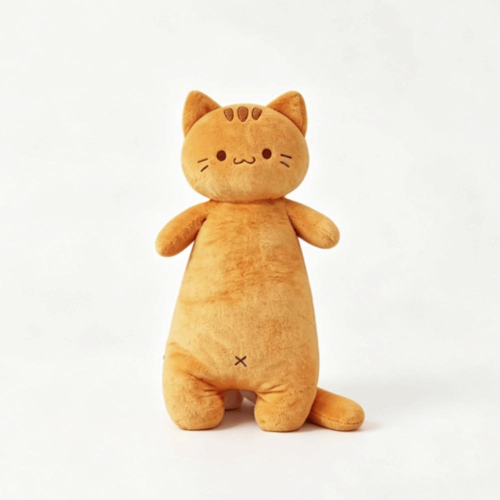 Big Size Cat Stuffed Doll Soft Long Cat Plush Toy Companion Cat Plush Body Pillow  Home Decor