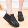 Winter Warm Snow Boots for Women Water Resistant Non-Slip Platform Ankle Booties Shoes With Faux Fur Lining Women's Comfortable Walking Short Boots