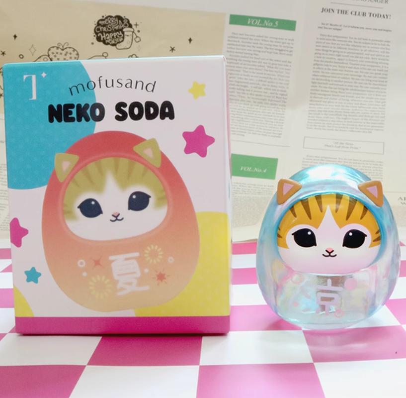 Mofusanda Summer Transparent Damo Blessing Unbreakable Weng Box Egg Blind Box Trendy Toy Home Festival Gift Selection Surprise