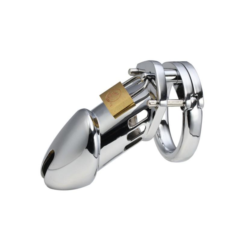 Big Metal Cock Cage Male Chastity Device BDSM Sex Toys for Men Penis Lock Erotic Bondage Husband Loyalty Drop Shipping