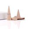 Solid Wood Cone Ring Rack, Wedding Ring, Ring Storage Display Board, Jewelry Window Display, Props, Creative Ornaments