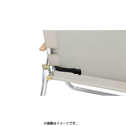 Captain Stag Uc 1802 [relax Cushion Cover For Aluminum Solo Bench Black]