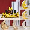 EID Mubarak Light Pendant Ramadan Decorations For Home Islamic Muslim Party Decor EID Mubarak Gift Abaya AL Adha Kareem