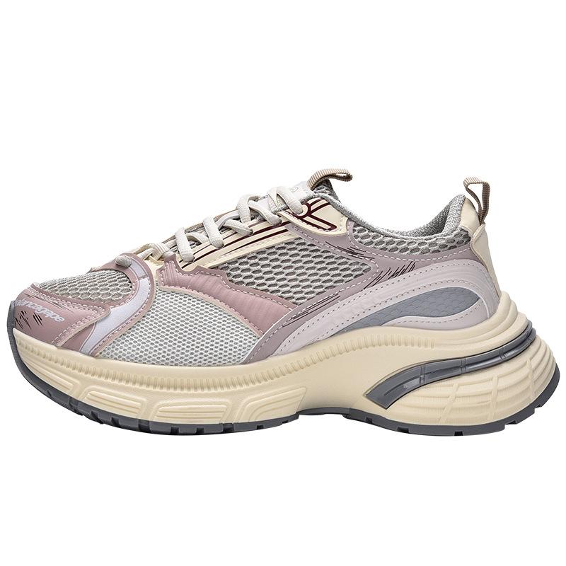 Spring new breathable dad shoes women's platform versatile sneakers 3805