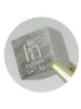 Elemental Indium 10mm Square Type A Specimen (In), Cube, Marking.