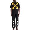 Off-White Diag Arrow Caravaggio Mercy Skate T-Shirt Schwarz/Weiß Herren Oberteile OMAA119C99JER0061001