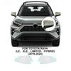 Precut Paint Protection Clear Film for Toyota RAV4 Hybrid XA50 -2024 Front Headlight Rearview PPF TPU Transparent Accessorie