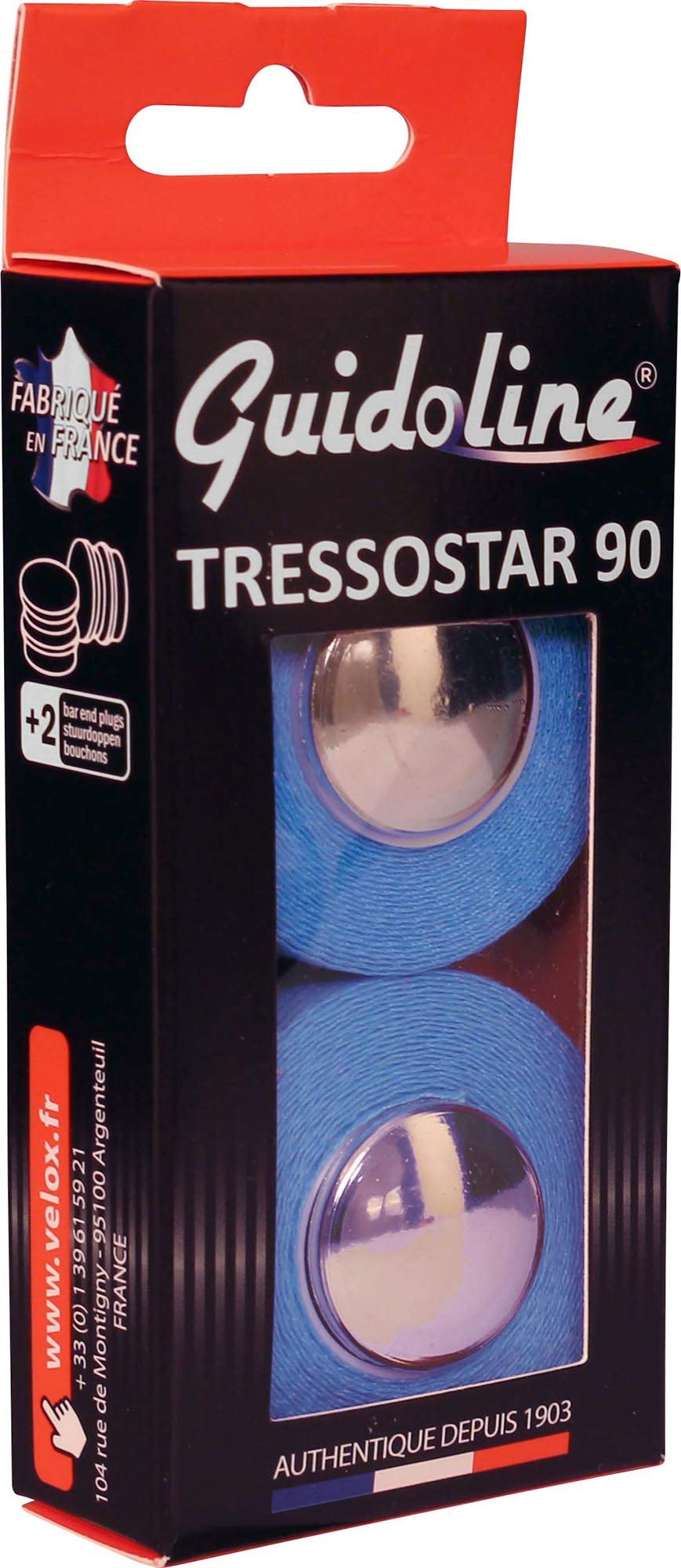 

VELOX TRESSOSTAR 90 DELUXE Хлопковая лента Sky G900K05, Синий, светло-синий