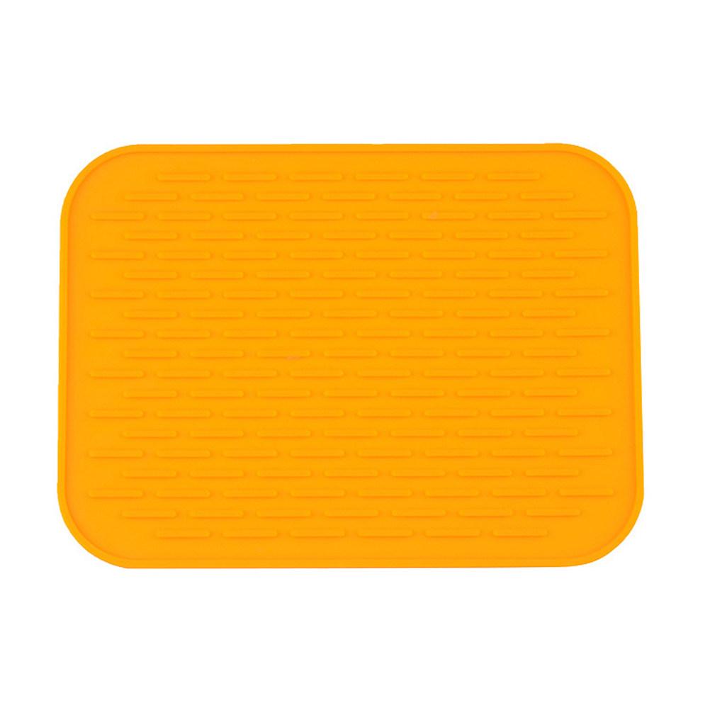 Silicone Heat Resistant Mat Colorful Non-Slip Kitchen Pot Holder Hot Pad Silicone Table Mat Cooking Cushion Placemat