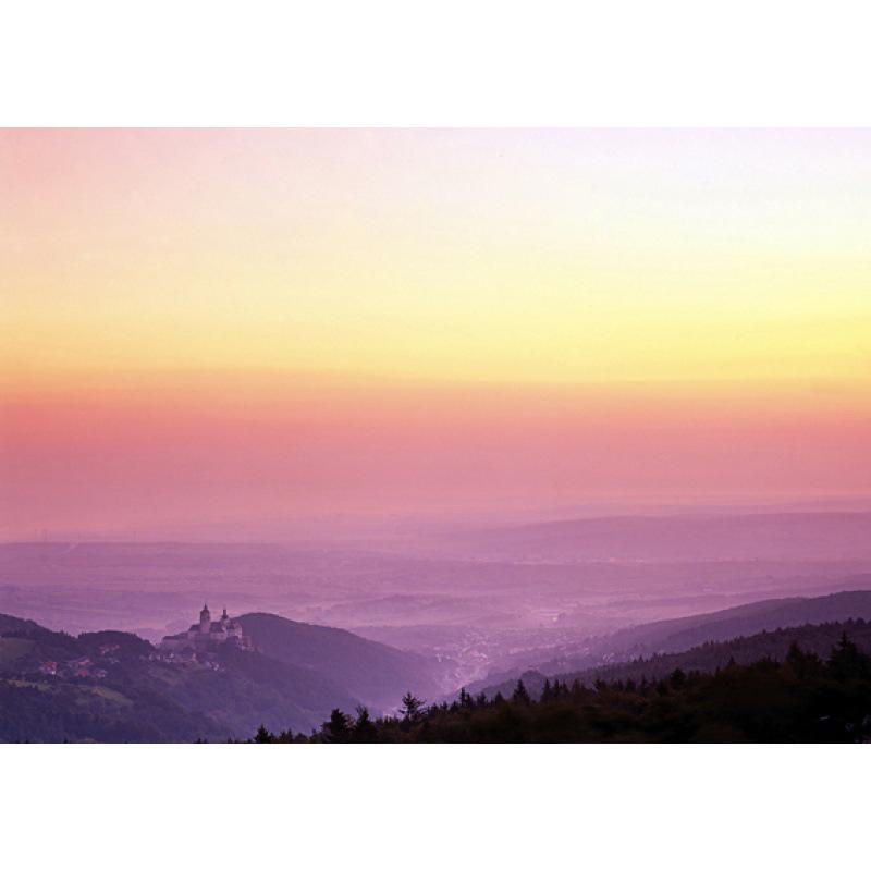 

Free Shipping Austria Scenery Poster - Decorative Kraft Paper with Frame for Wall Hanging Yellow Kraft Paper (No Glue) 30X42 cm
