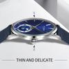 Men Luxury Leather Strap Watch Business and Leisure Large Dial Calendar Men Quartz Watch Relogio Masculino