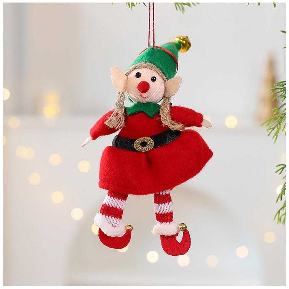 Weihnachtsbaumschmuck Puppe Dekor Hängende Dekoration Angenehmes Gefühl