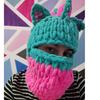 Girls Cat Ear Hat Y2K Knitted Hat Cute Cat Ear Gifts Warm Hat Adult Children Knitted Chenille Yarn Halloween Photo Props