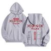 Felpe con cappuccio da donna Felpe moda autunnale Stampate Casual Manica lunga Felpa larga Felpa con cappuccio autunnale