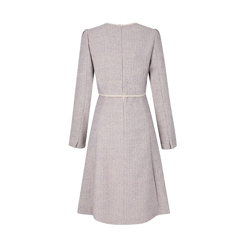 SOUP Contrast Tweed Two-Way Dress (Sz9Opm8)