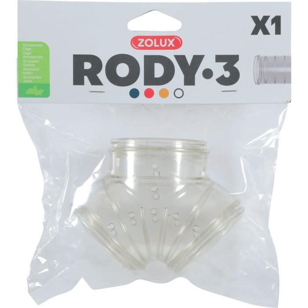 Tube en Y pour cage rongeur Rody3 - ZOLUX - Roylounge - 1 piece