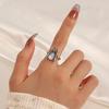 High Quality Retro Spider Ring Cold Wind Fun Couple Simulation Open Ring Design Sense Spider Index Finger Ring Trend