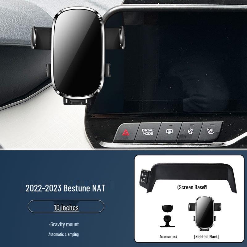 Compatible with 22-23 Bestune NAT Models: Mobile Phone Holder & Navigation Frame for Car Screen Modification