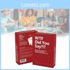 Did You Wtf Say Party Game Against All Dignity Morality Full Game Set Cards 594