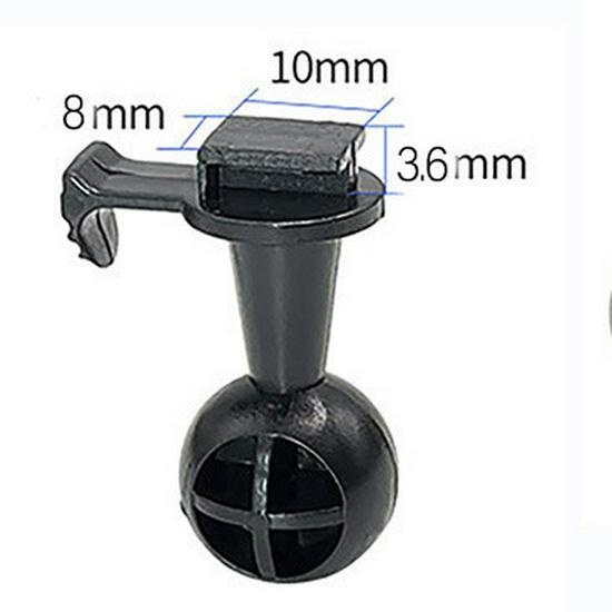 Universal 16mm Dashcam/Bicycle Mount with Suction Cup and Ball Head Adapter