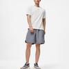 Li-Ning Fitness Series Letter Print Crew Neck T-Shirt Men Tops White ATST035-1