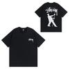Camiseta de Algodón Streetwear para Hombre y Mujer Corte Holgado Manga Corta Camiseta Gráfica Casual Unisex Cuello Redondo