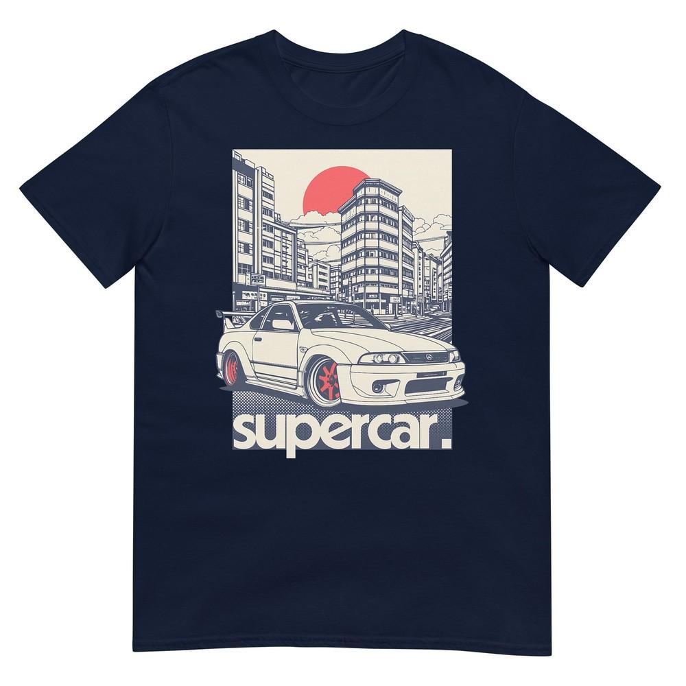 Just A Boy Who Loves Cars Supercar Sports Car TShirt S