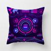 Cartoon Astronaut Rocket Spaceship Sofa Home Bedroom Decoration Pillowcase Kids Room Space Theme Cushion Cover