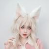 Wolf Foxes Tail Foxes Ears Headband Faux Furs Animal Tail Halloween Christmas Fancy Party Costume Gift for Women Men
